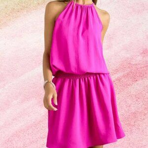 ✨NWT ADORA Halter Neck Smocking Waist Dress